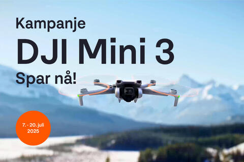 Kampanje på Dji Mini 3